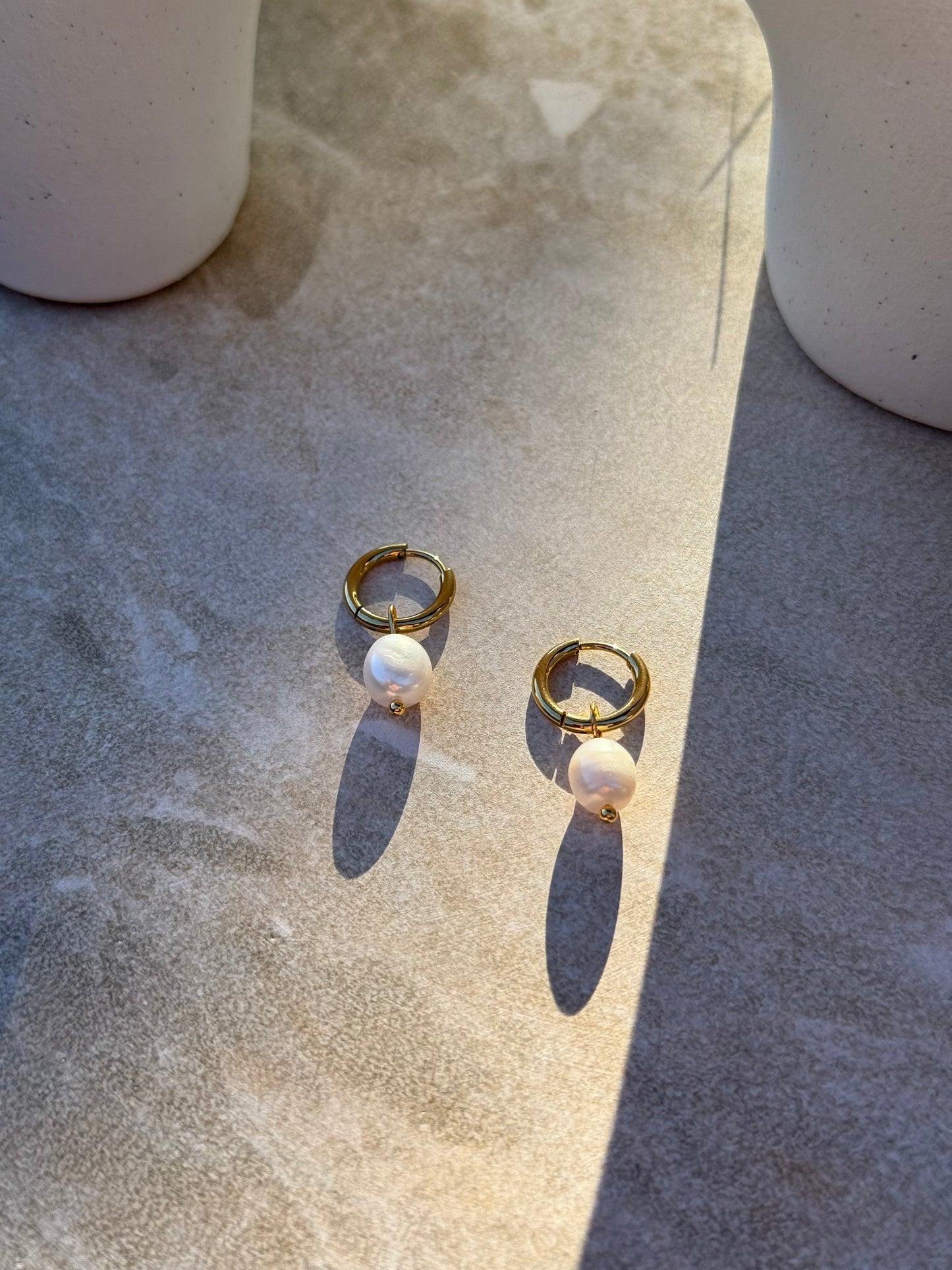 Heitiki Pearl Gold Huggies