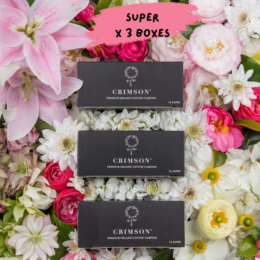 Super Tampons - 2 Month Supply - for Heavy Flow
