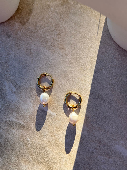 Heitiki Pearl Gold Huggies