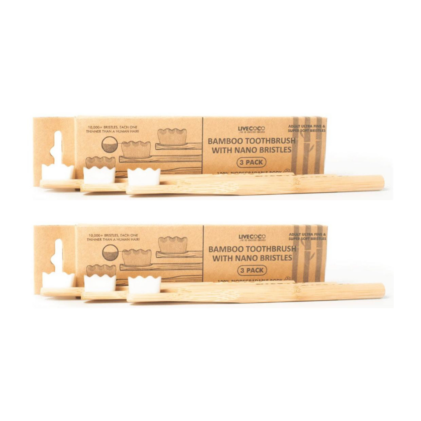 Sensory Toothbrush - Sustainable Bamboo - Eco Wellness Lab