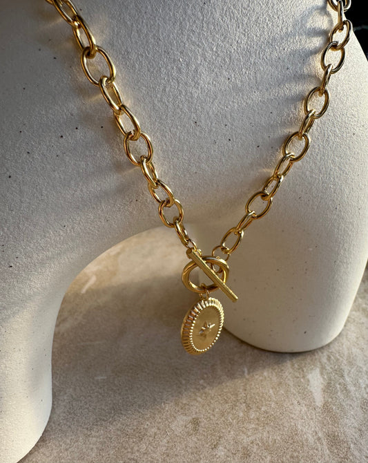 Aho Whetū Gold Necklace