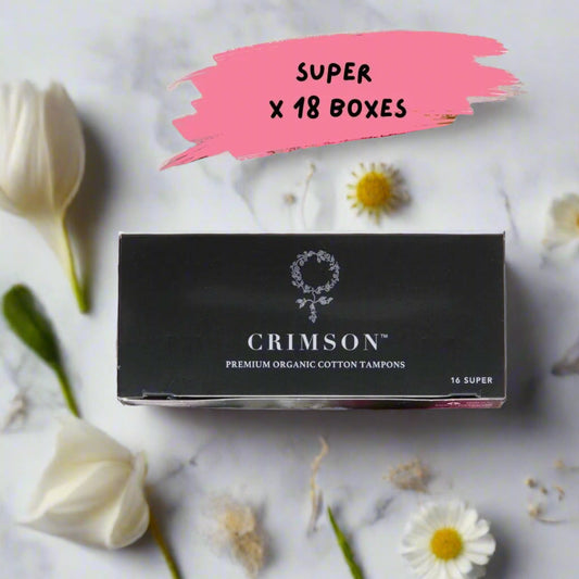 Super Organic Tampons Bulk Supply - 12 Month Supply