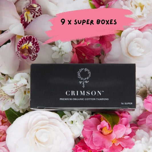 Super Organic Tampons - 6 Month Supply