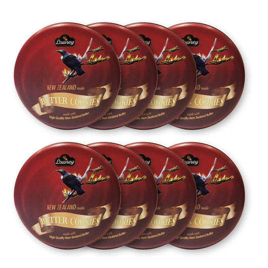 Lowrey Coffee Butter Cookies 8 Tins – Premium NZ Cookies