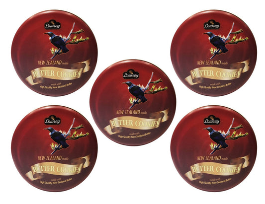 Lowrey Butter Cookies 5 Tins – 5 Flavours Value Pack