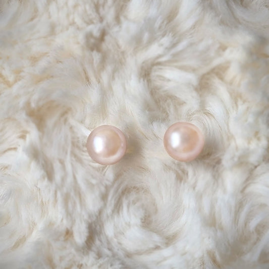 Ella Freshwater Pearl Studs