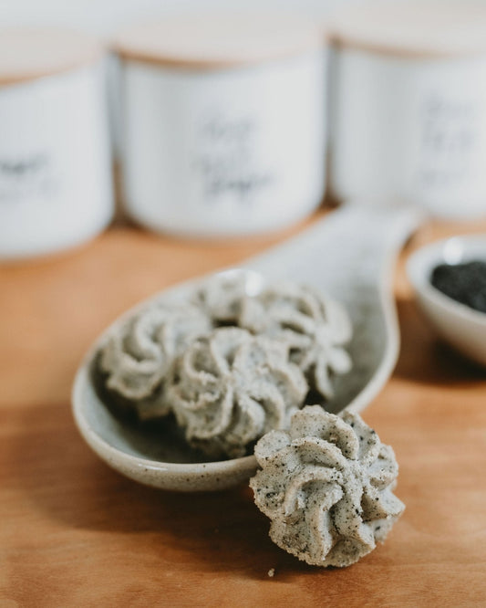 Lowrey Black Sesame Butter Cookies | Premium NZ Cookies