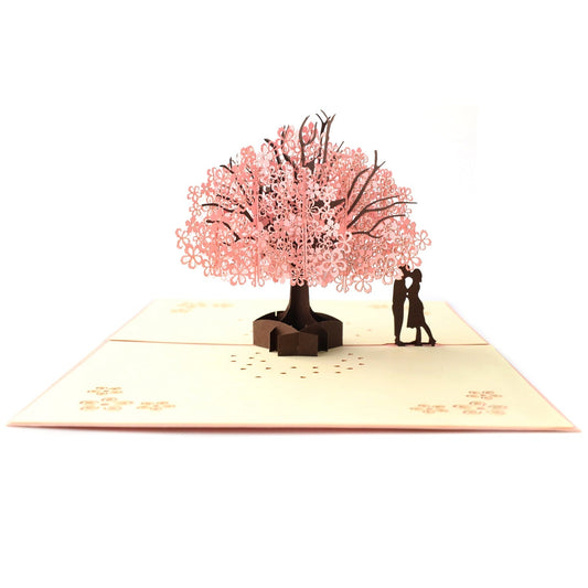 Lowrey Valentine’s Day 3D Pop-Up Card – Cherry Blossom