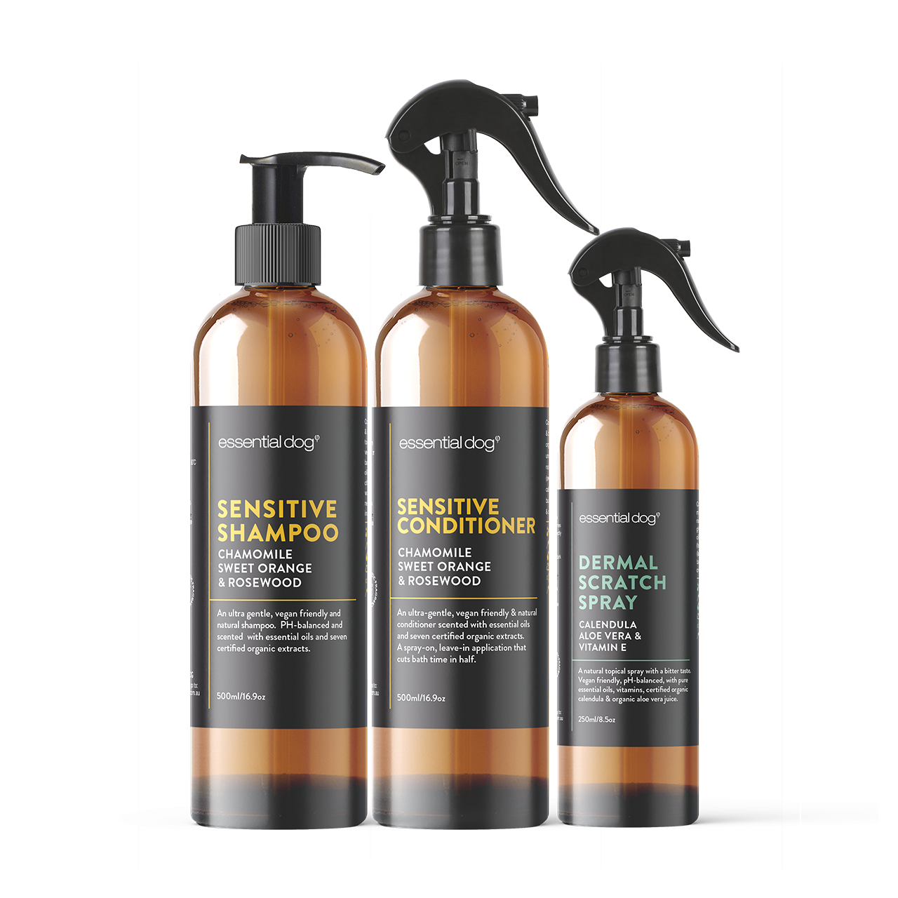 Sensitive Dog Shampoo: Chamomile, Sweet Orange & Rosewood-4