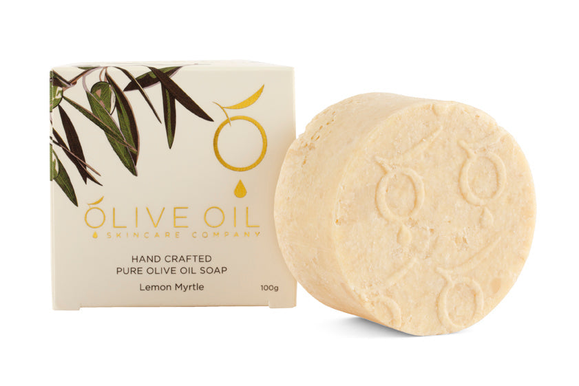 Olive Oil Soap, All-Natural , Lemon Myrtle, 100g-1