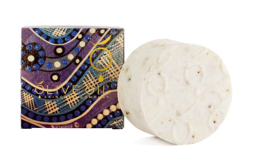 Olive Oil Soap ,Indigenous Series , Gumby Gumby, With Blue Mallee Eucalyptus Oil-0