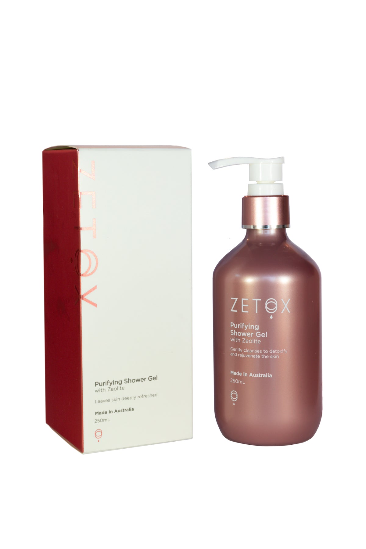 Zetox Purifying Shower Gel 250ml-3