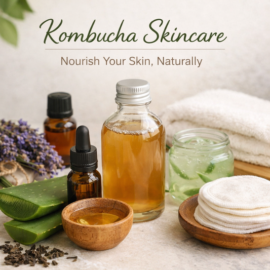 Kombucha Skincare: The Natural Secret to Clear, Glowing Skin