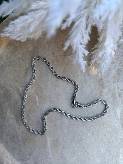 Hiriwa Kōrere Silver Necklace ( Unisex )