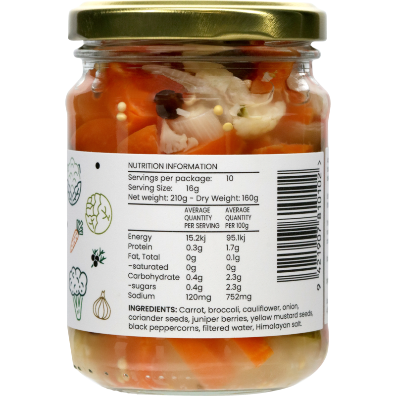 Pickled Veg - Naturally Fermented-1