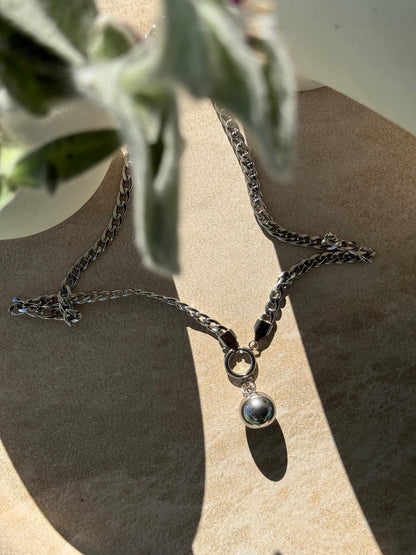 Pōro Toa Silver Necklace