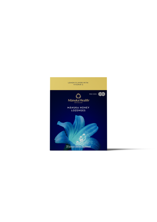 Mānuka Honey Drops: Lemon with vitamin C