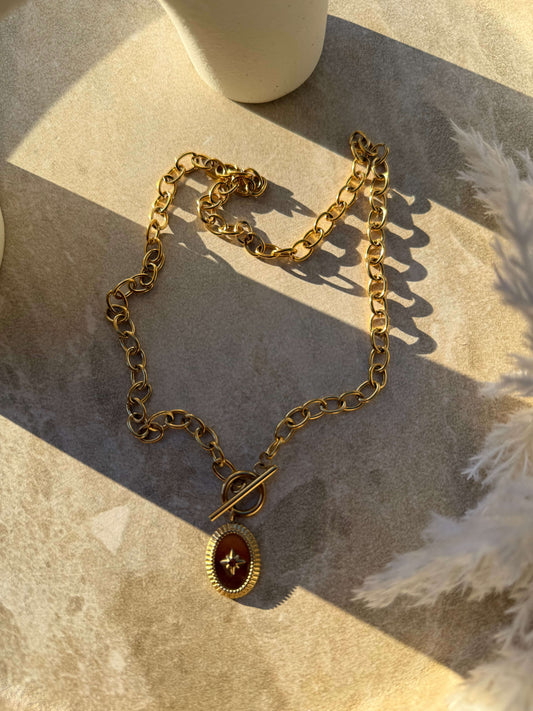 Aho Whetū Gold Necklace