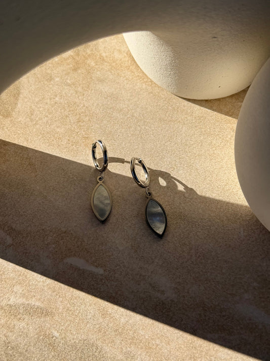 Rau Rangi Silver Huggies