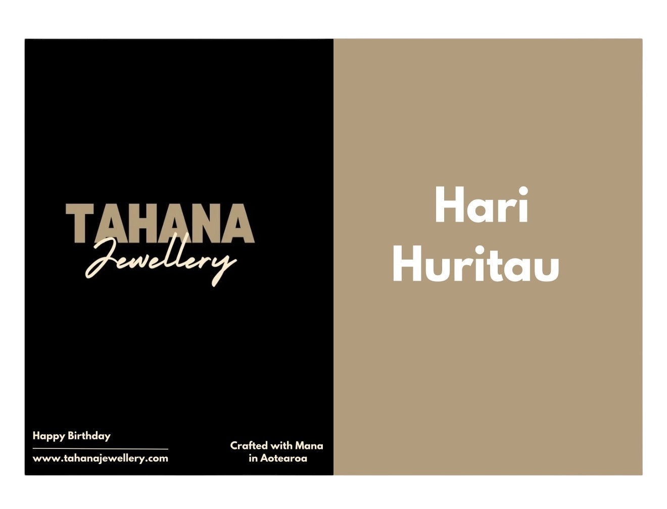 Hari huritau Card