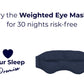 Weighted Eye Mask