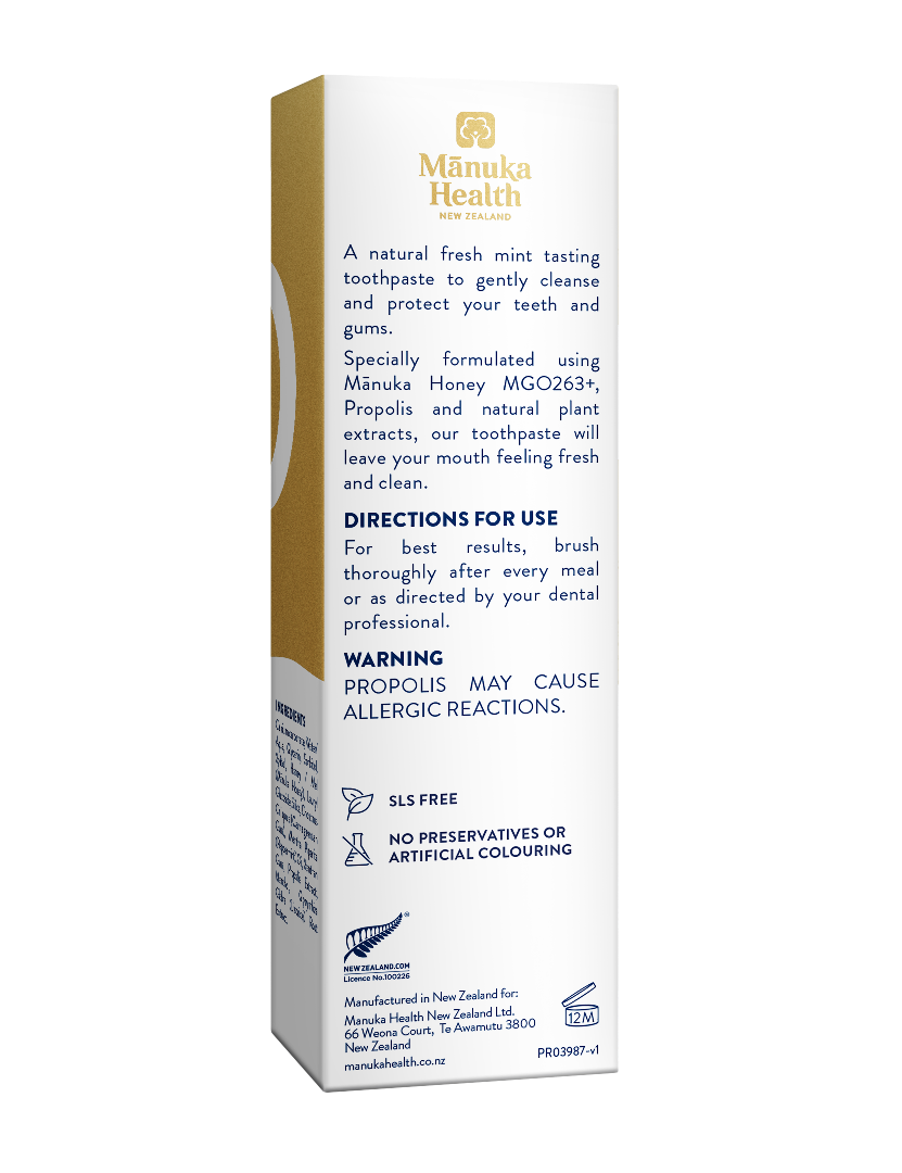 Manuka Honey & Propolis Toothpaste