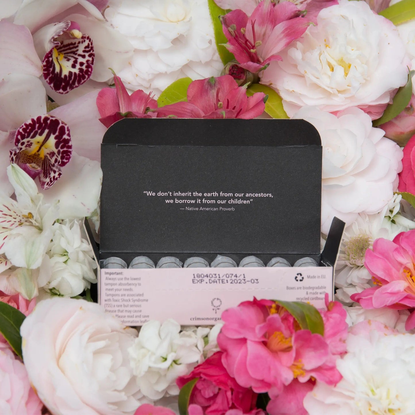 Medium Flow Organic Tampons Bundle - 12 Month Supply