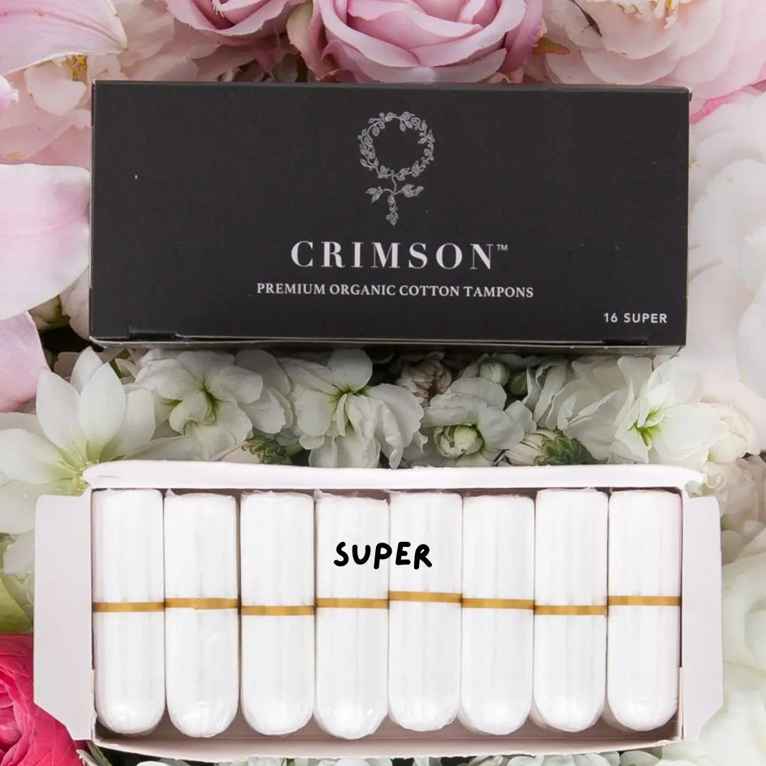 Medium Flow Organic Tampons - 6 Month Supply