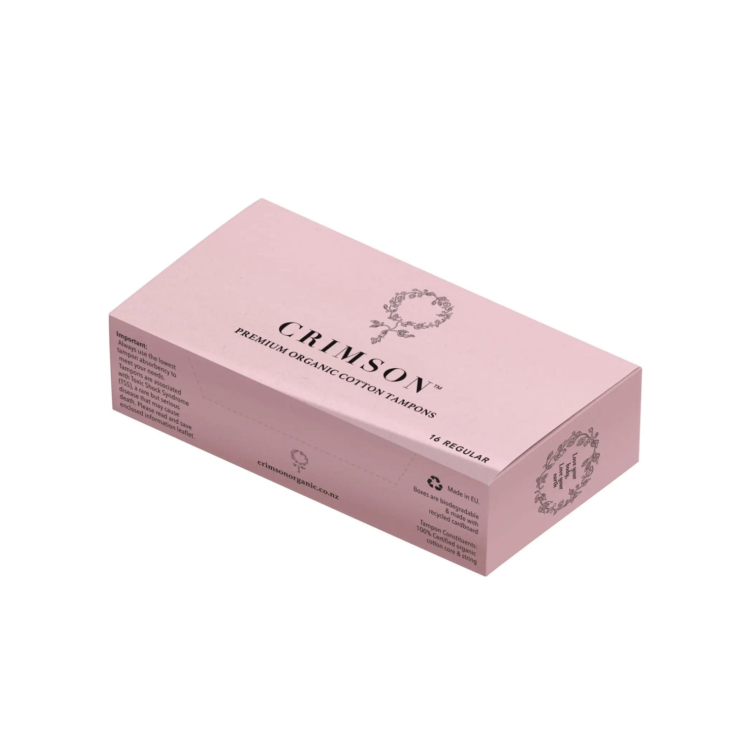 Regular Organic Tampons - 12 Month Supply