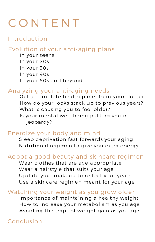 Anti Aging - Natural Ways to Slow Aging by Emily Patridge - Eco Wellness Lab