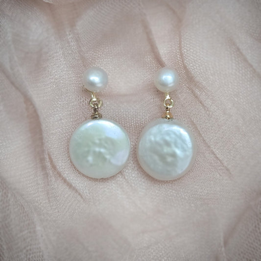 Amihan Baroque Pearl Drop Earrings round