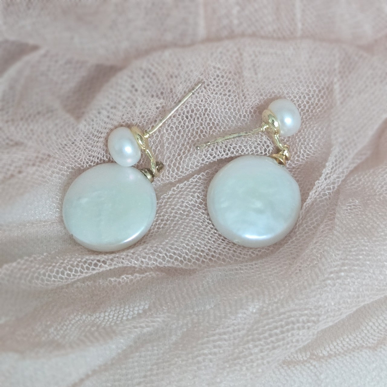 Amihan Baroque Pearl Drop Earrings round