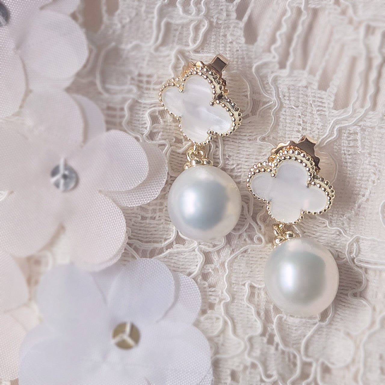 Clara Pearl Drop Earrings 5