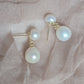 Mila Double Pearl Drop Earrings 4