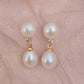 Mila Double Pearl Drop Earrings 5