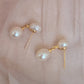 Mila Double Pearl Drop Earrings 5