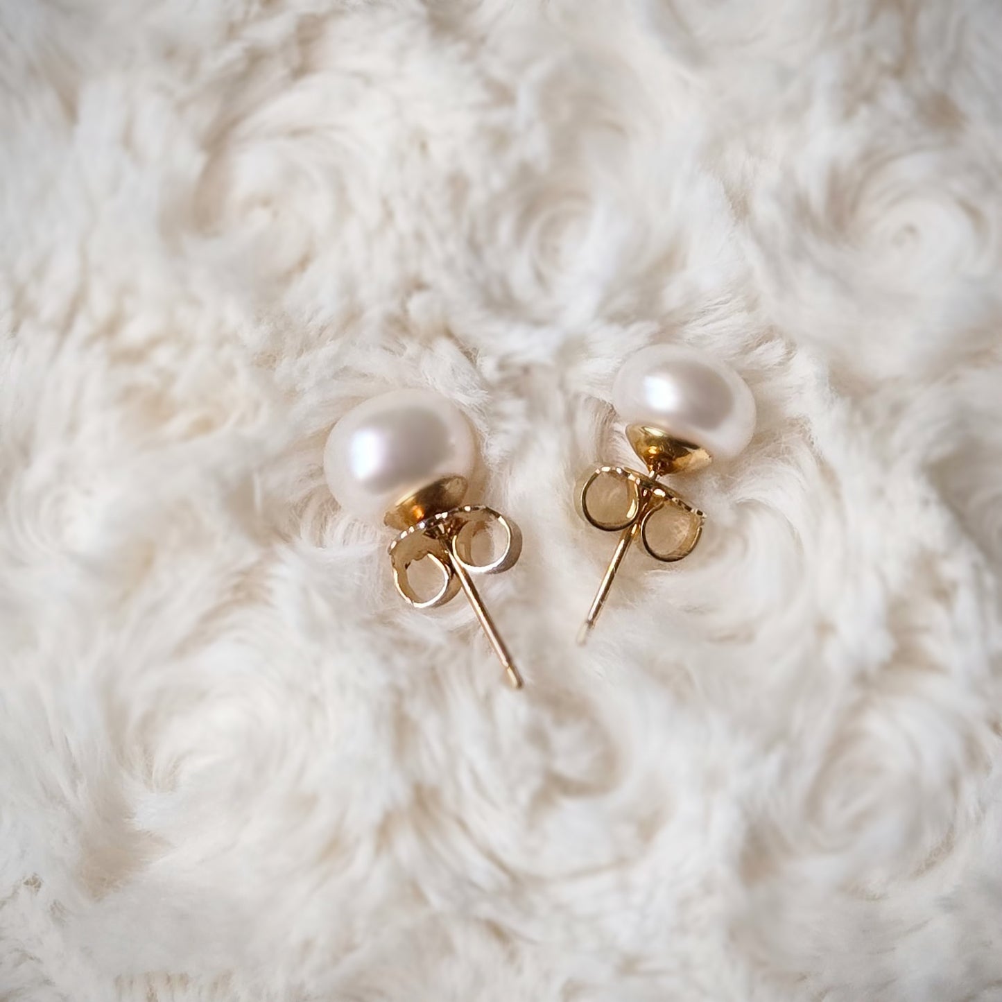 Ella Freshwater Pearl Studs