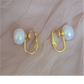 Luna Clip-On Freshwater Pearl Studs