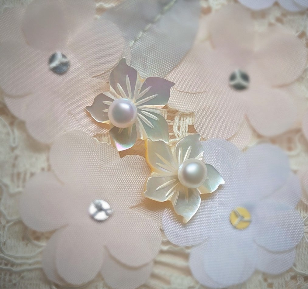 Sampaguita Flower Studs