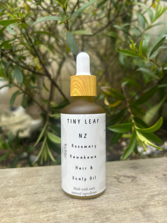 Rosemary + Kawakawa Hair & Scalp Oil | Natural Scalp Treatment NZ