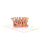Lowrey THANK YOU 3D Pop-Up Greeting Card – Handcrafted Design