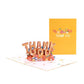 Lowrey THANK YOU 3D Pop-Up Greeting Card – Handcrafted Design