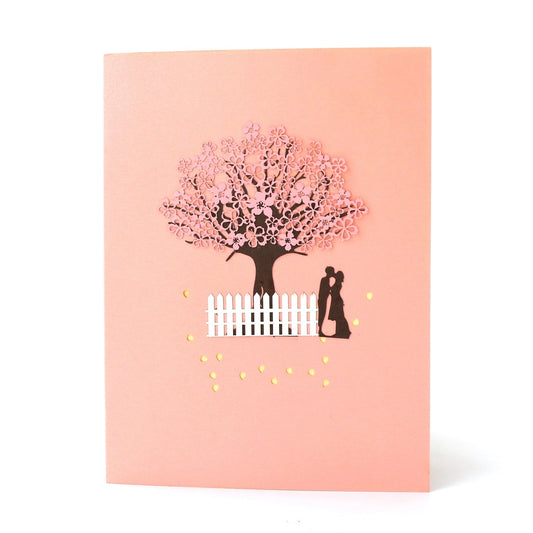 Lowrey Valentine’s Day 3D Pop-Up Card – Cherry Blossom